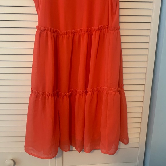 Mud pie orange summer dress - Picture 3 of 6